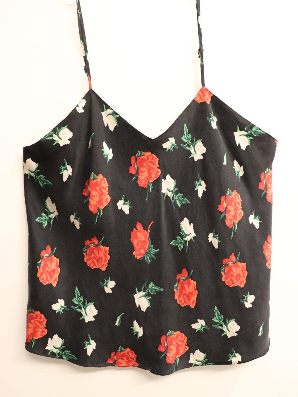 Saks Fifth Avenue 100% Silk Floral Cami Top Size S